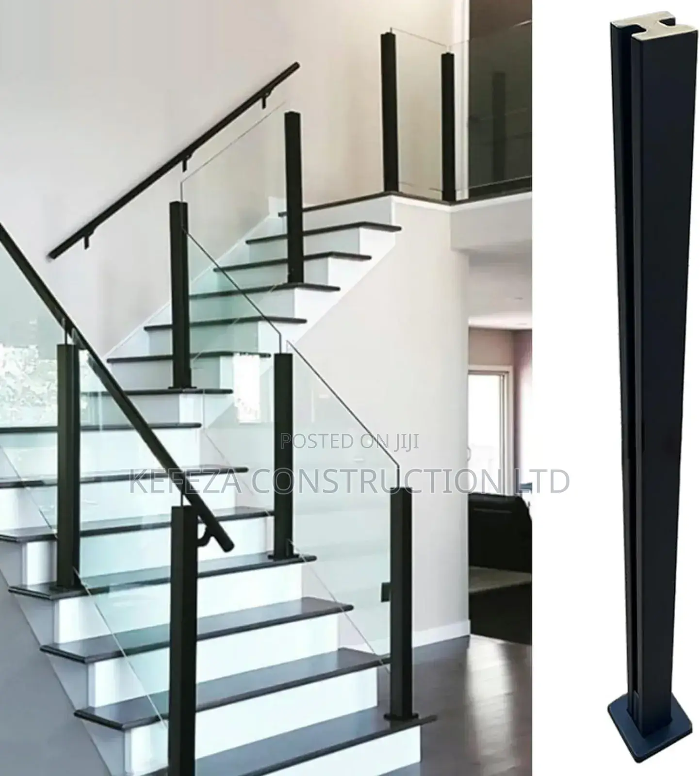 Stair Glass Railing