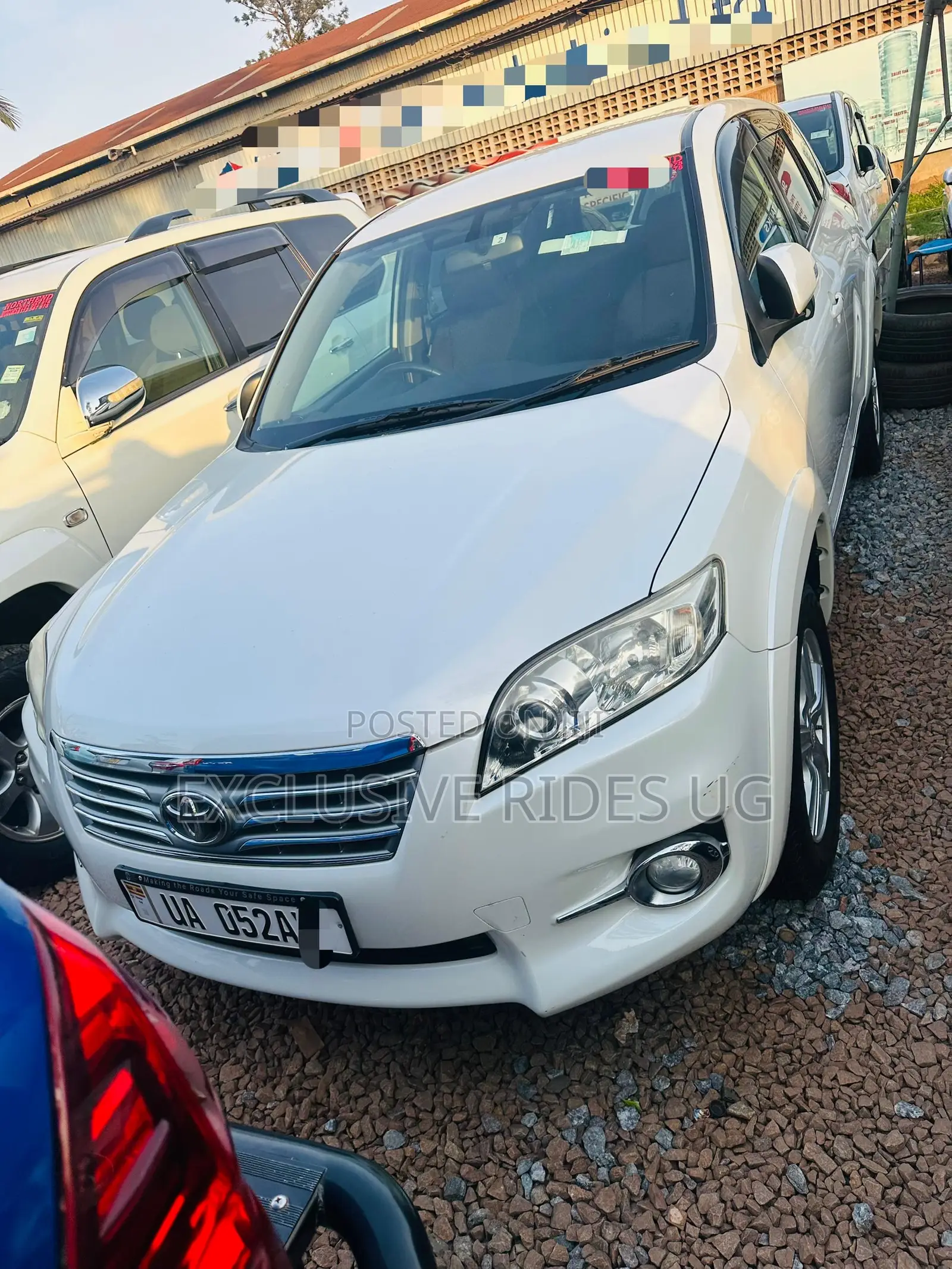 Toyota Vanguard 2011 White