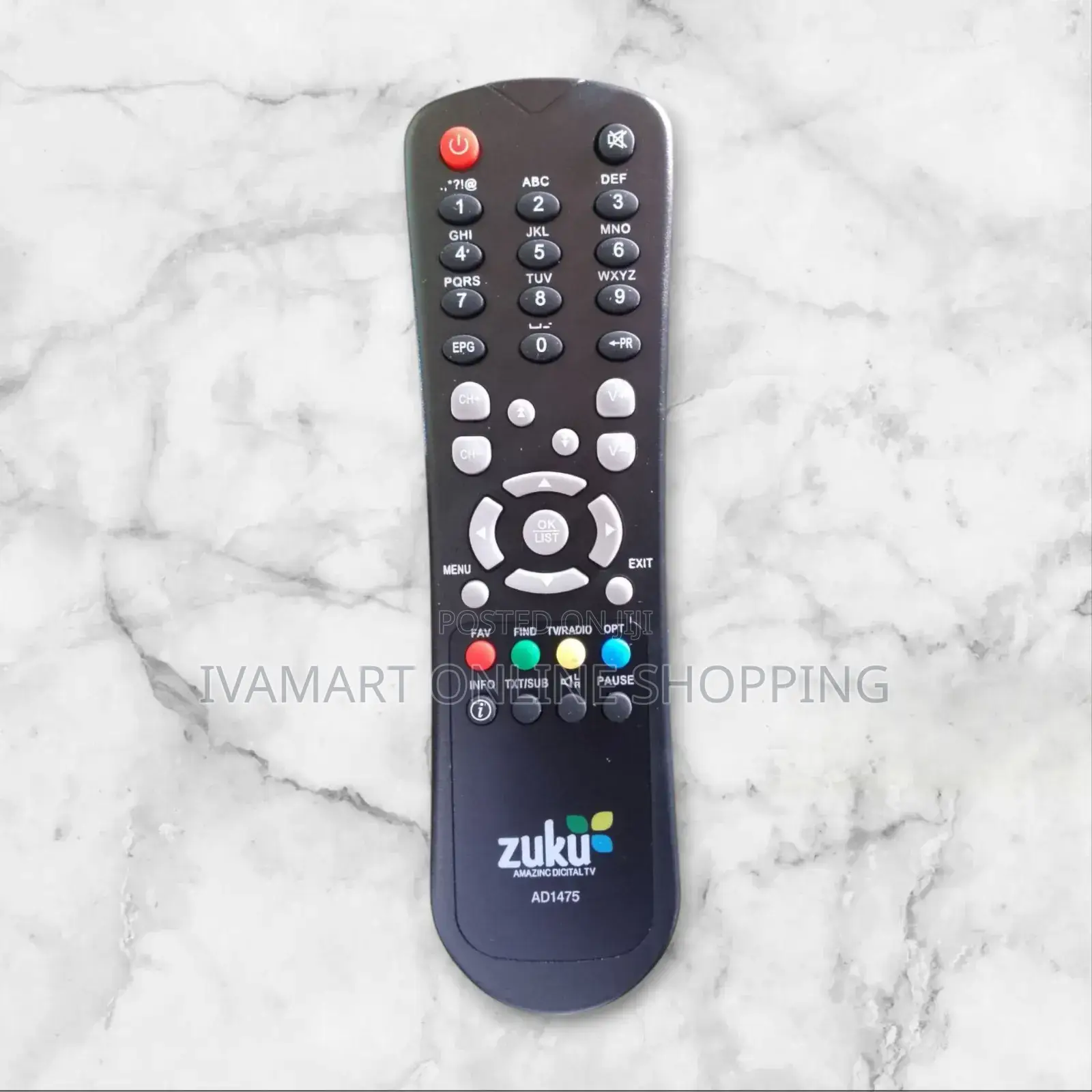 Zuku Tv Remote