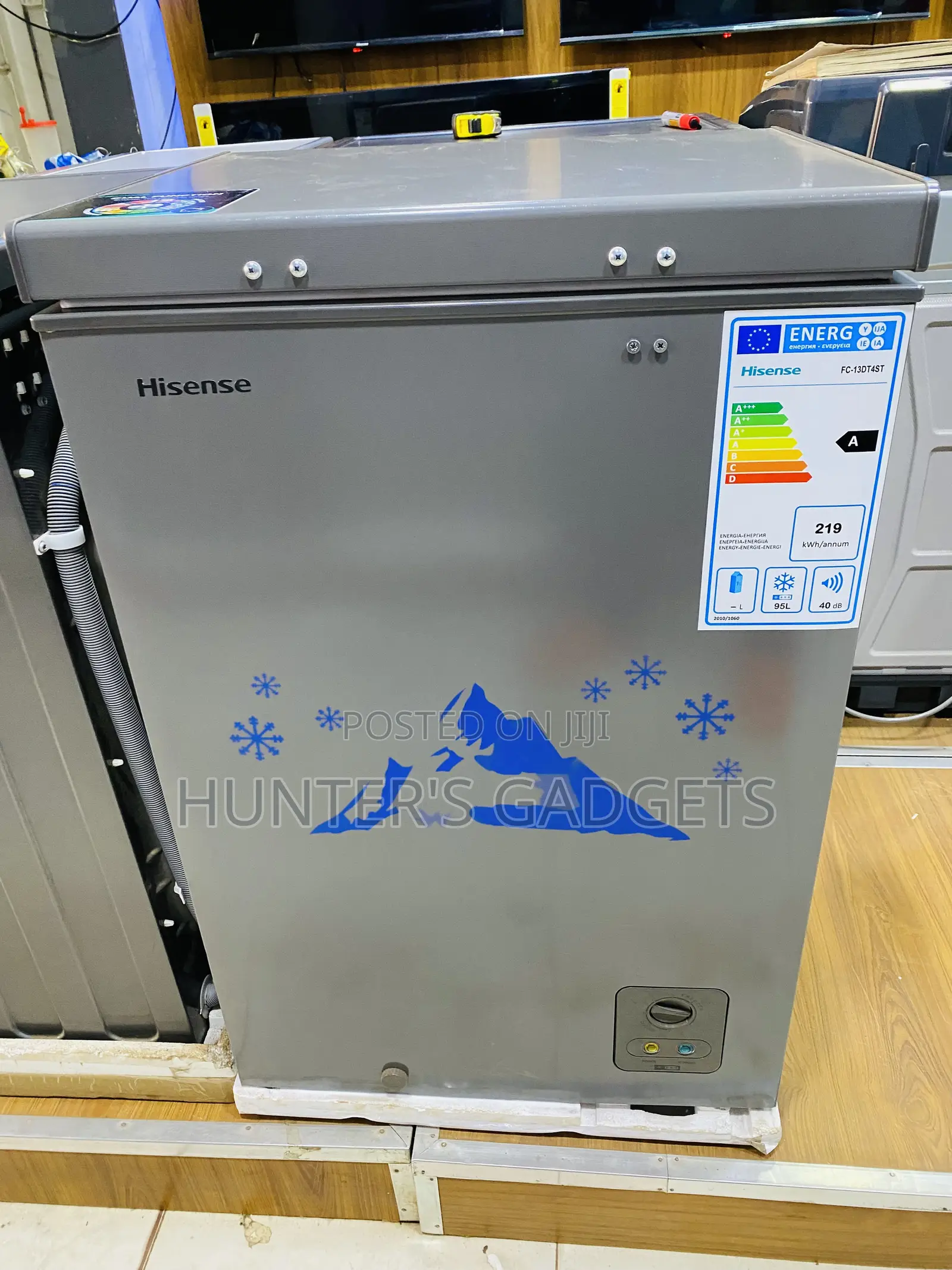 Hisense 130 Liters Deep Freezer Brand New With 3 Years Wrnty