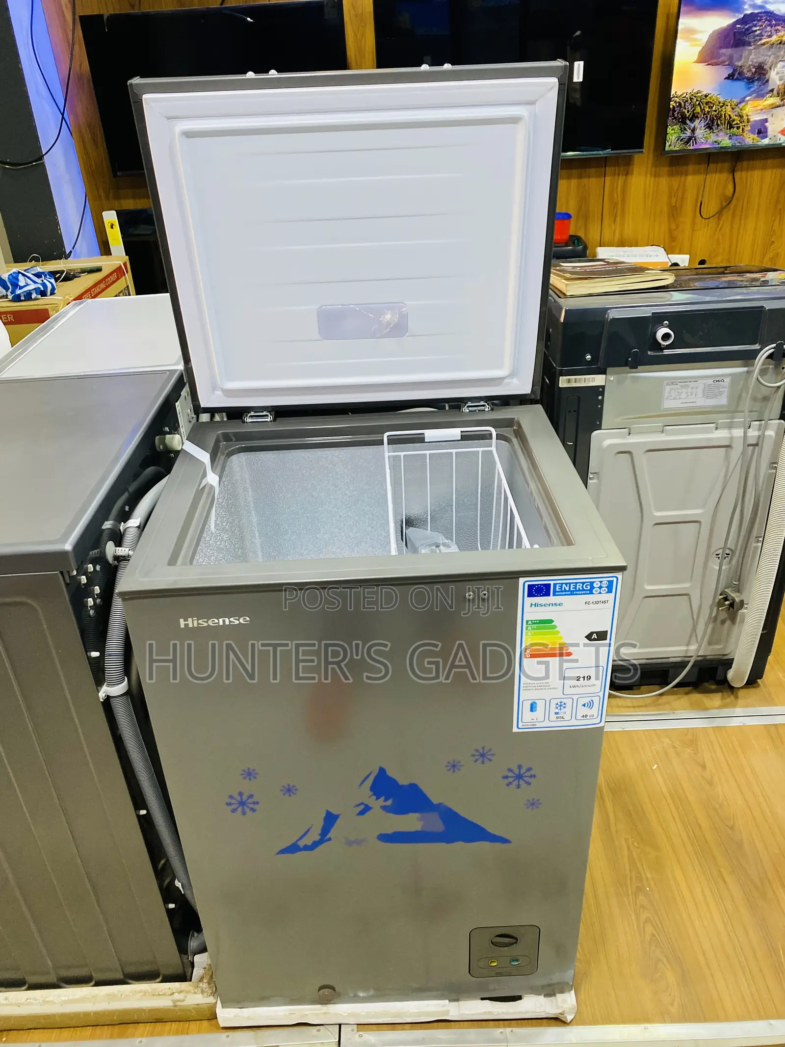Hisense 130 Liters Deep Freezer Brand New With 3 Years Wrnty