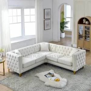 Valvet L Sofa Set