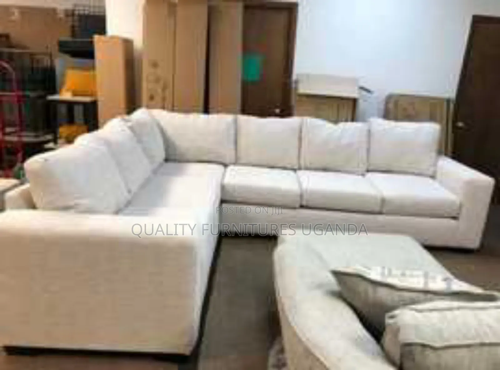 6 Sitter Fibre Pillow Sofa Set