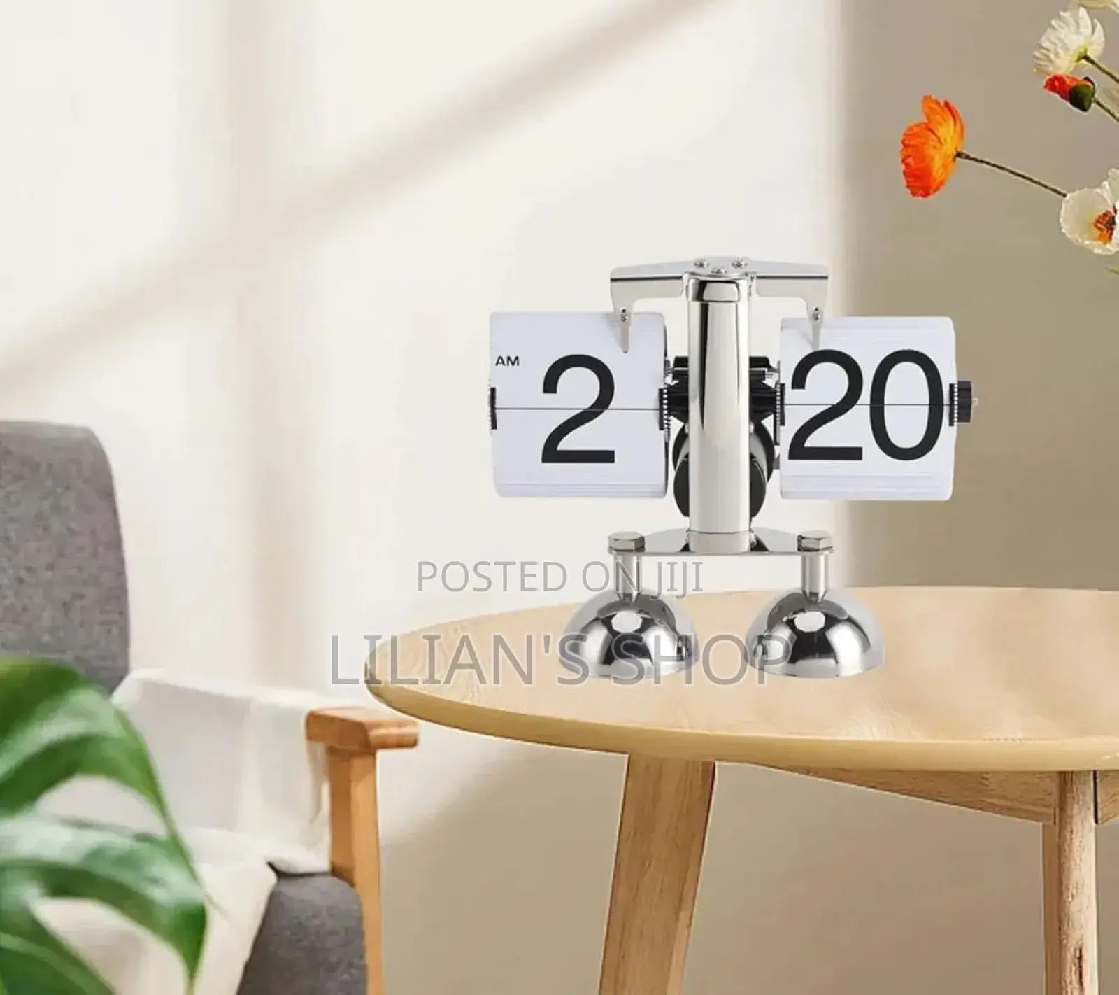 Trisar Mechanical Flip Desk Clock