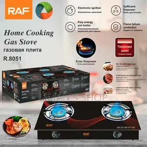 Raf 2-Gas Burner Home Cooking Stove