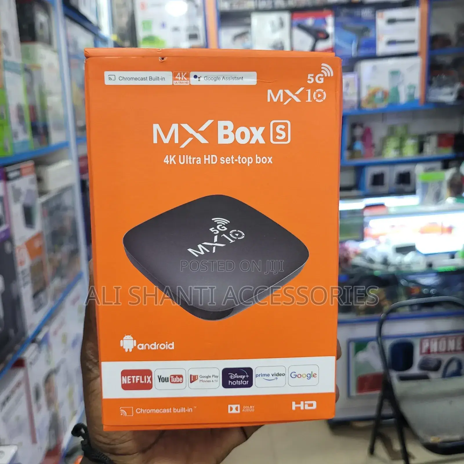 Mx-10 Android Tv Box S