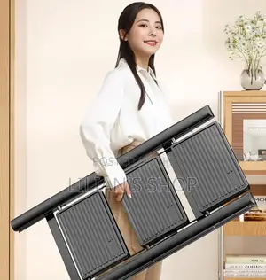 Portable Steel 3-Step Folding Ladder
