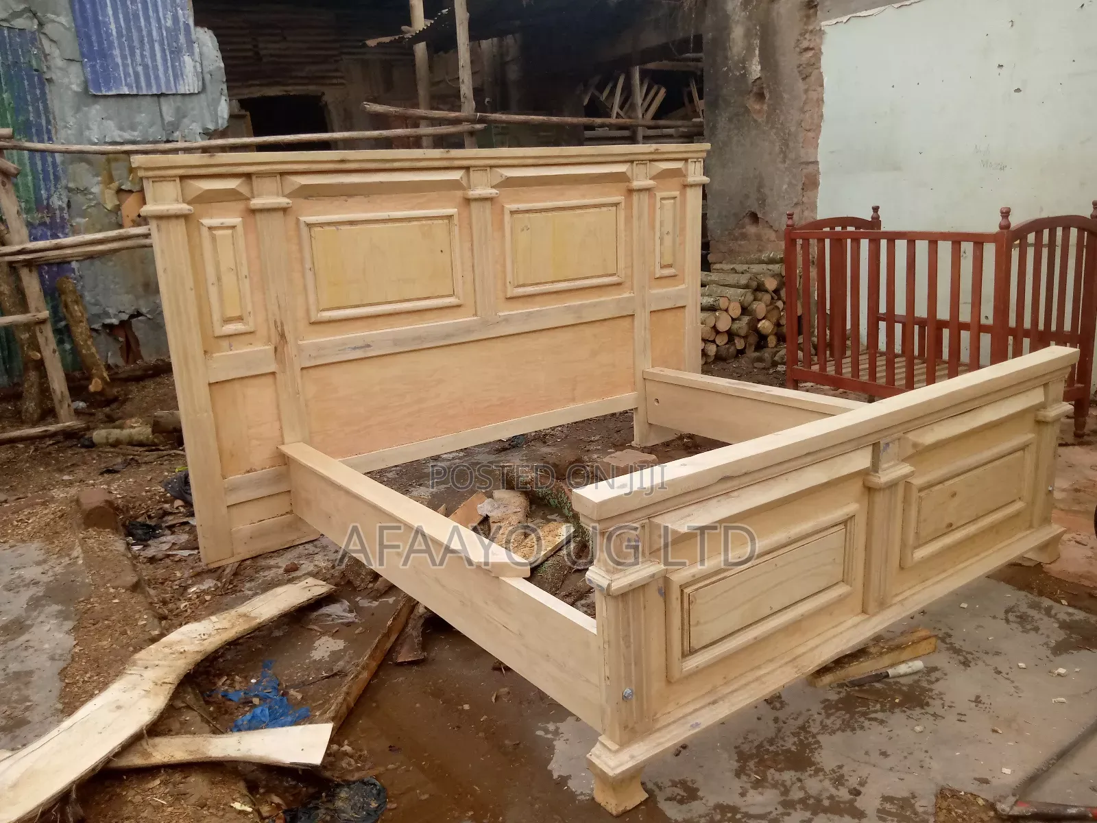 Wooden Bed