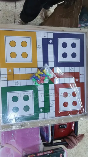 Ludo Wooden Game Board