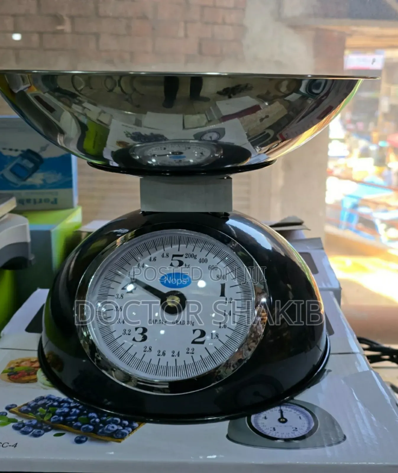 Quality Precision Retro Mechanical Kitchen Scale