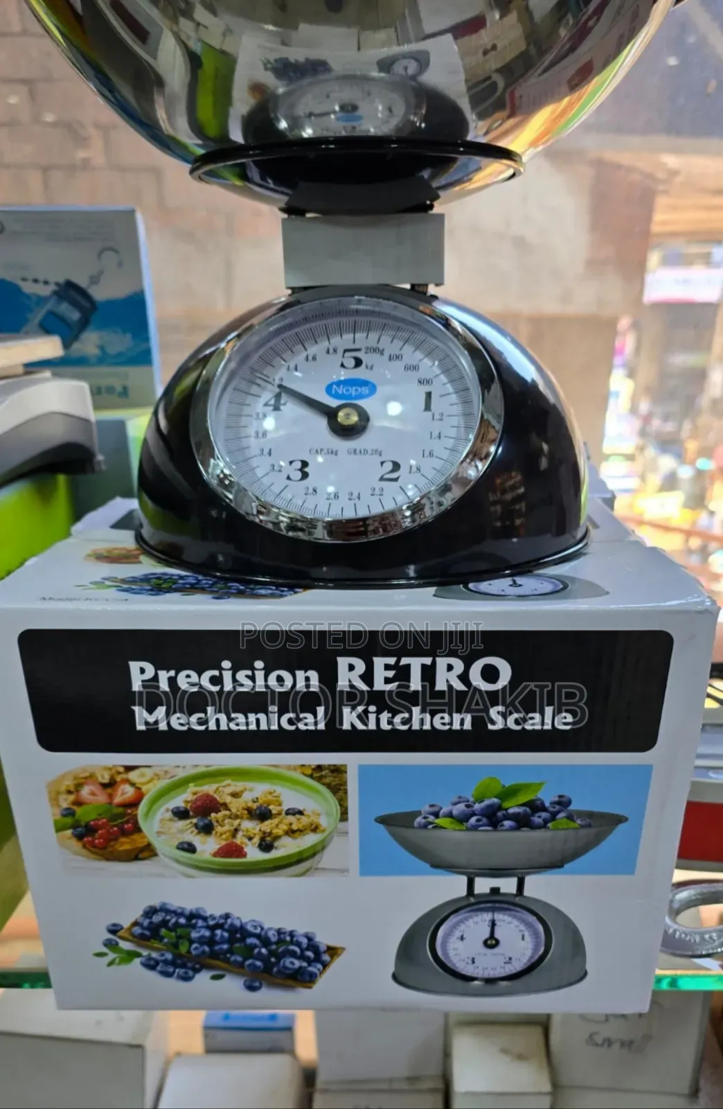 Quality Precision Retro Mechanical Kitchen Scale