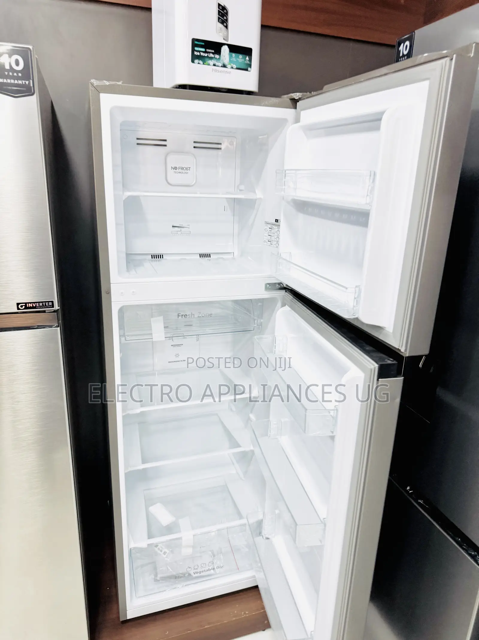 Hisense 266litre Double Door Refrigerator