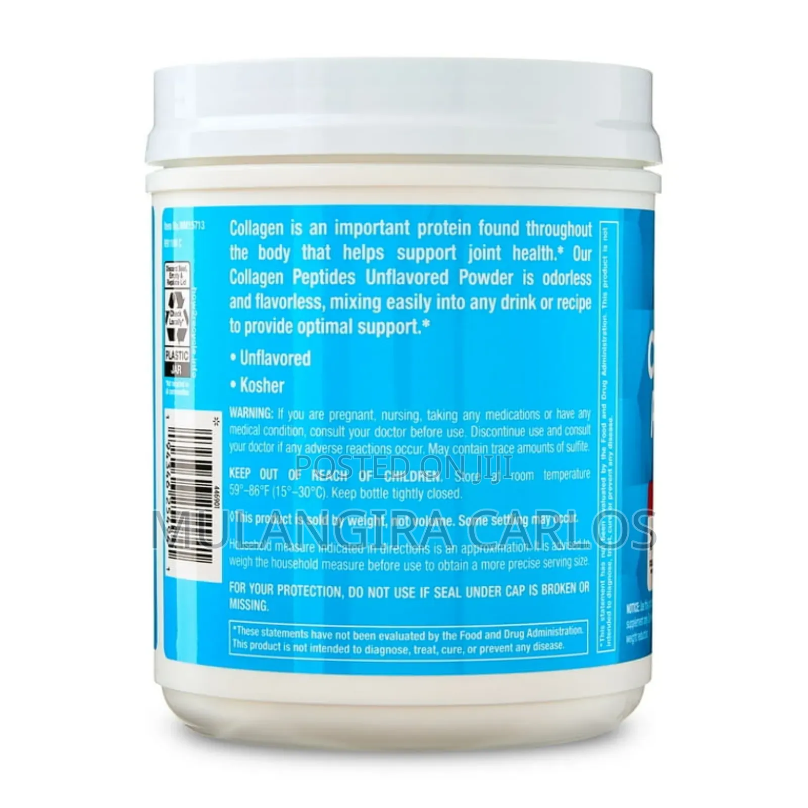 Equate Collagen Peptites. Dietary Suppliment. Usa Brand.