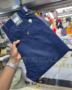 Men's Non-fading Formal Khaki Casual Trouser