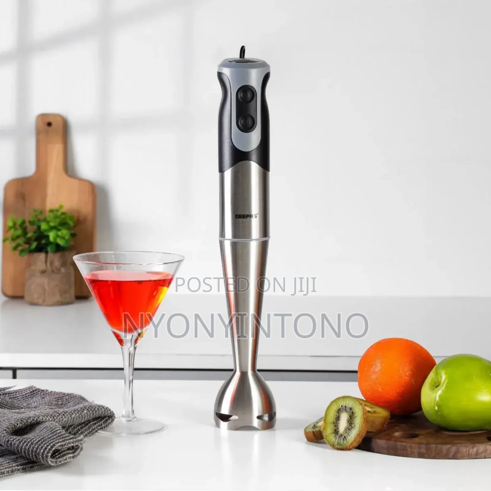 Geepas High-Quality Stainless Steel Hand Blender GHB-5468