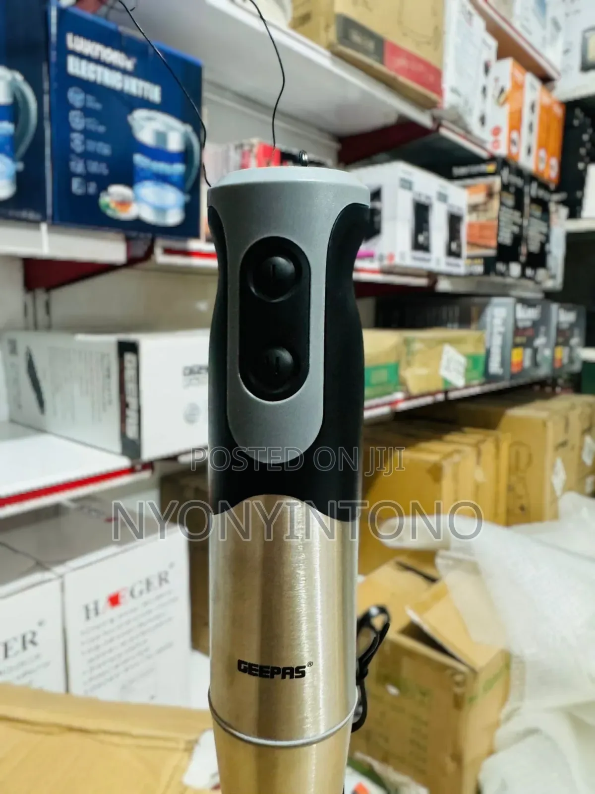 Geepas High-Quality Stainless Steel Hand Blender GHB-5468