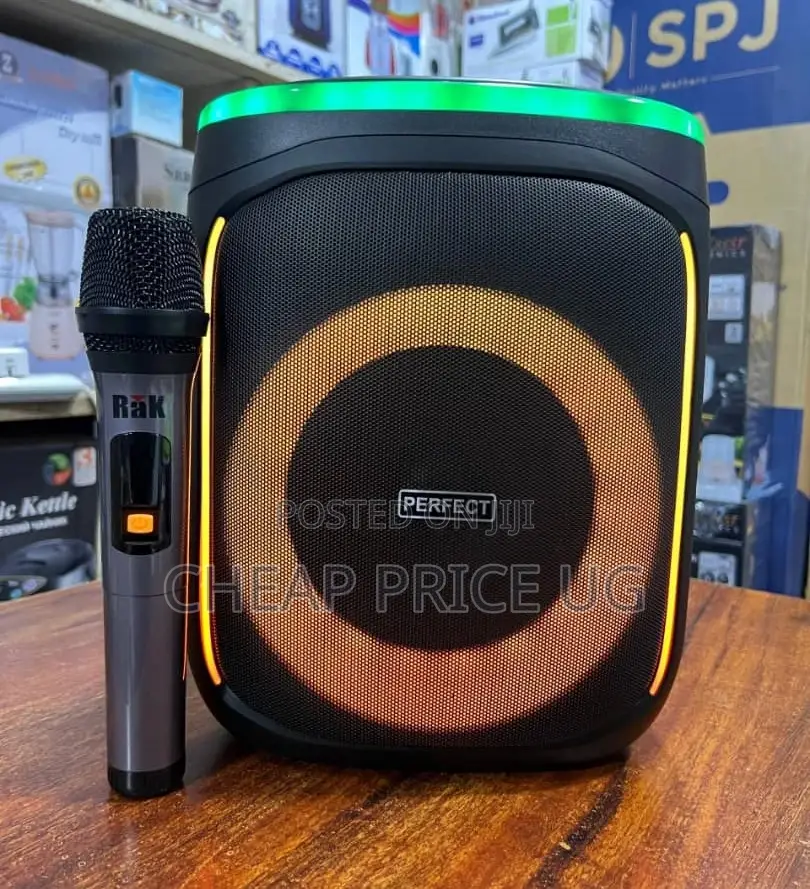 Rak - Perfect Portable Party Speaker With Wirless Microphone