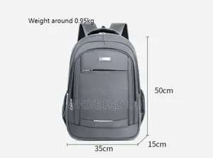Large Capacity Unisex Nylon Travel Bag-Gray