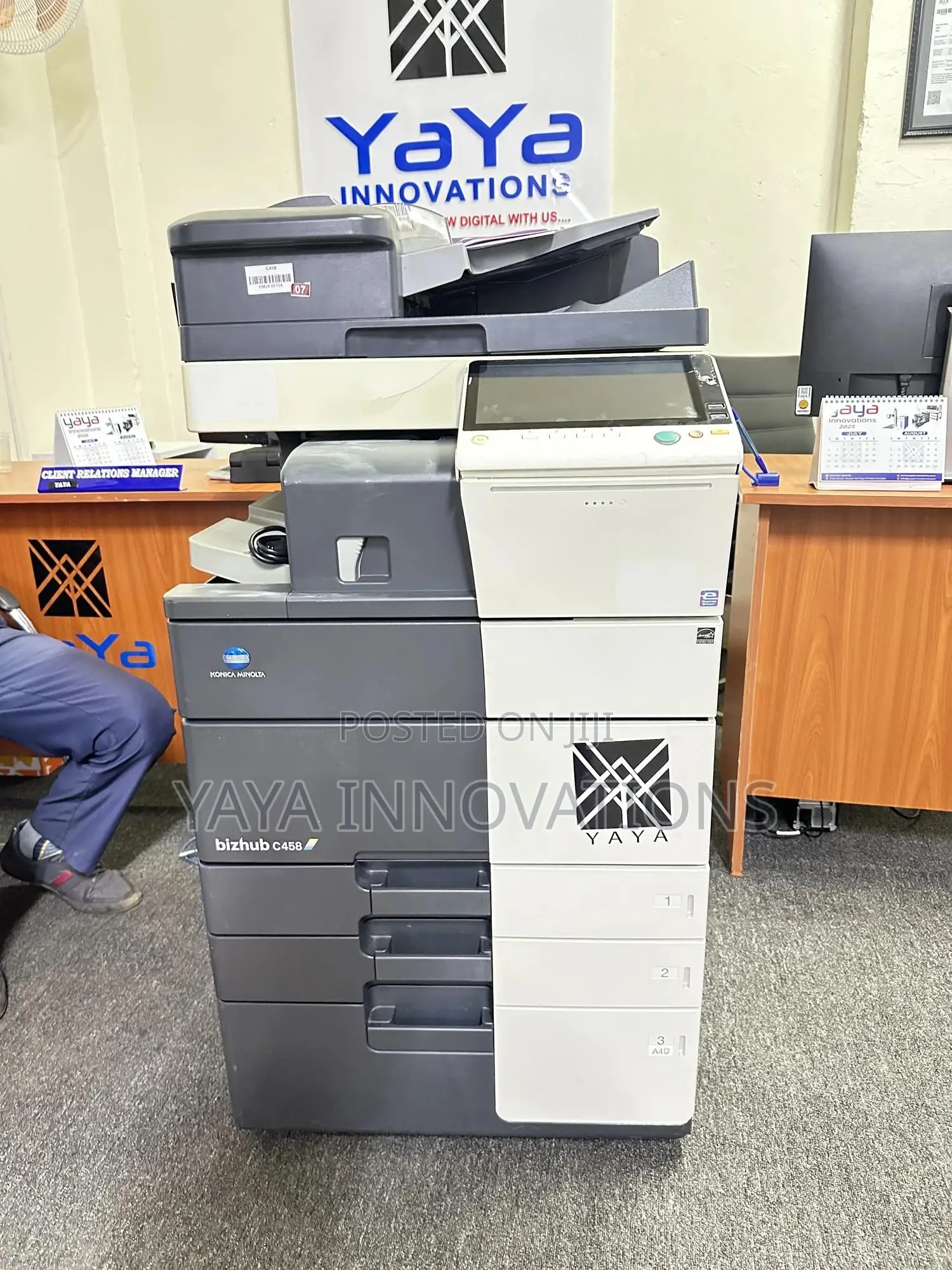 Custom Digital Konica Bizhub Printer 458e