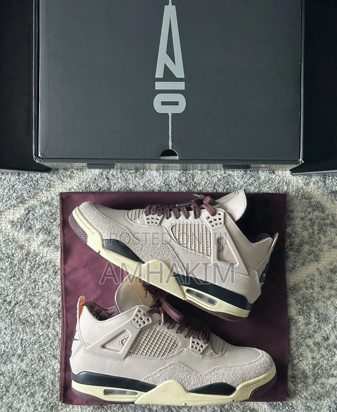 Classic Nike Air Jordan 4 X a Ma Maniere