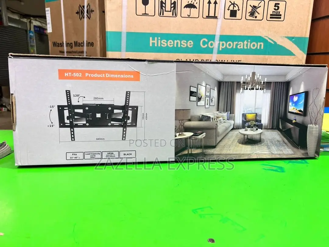 Full Motion Wall Mount 32-85” Television