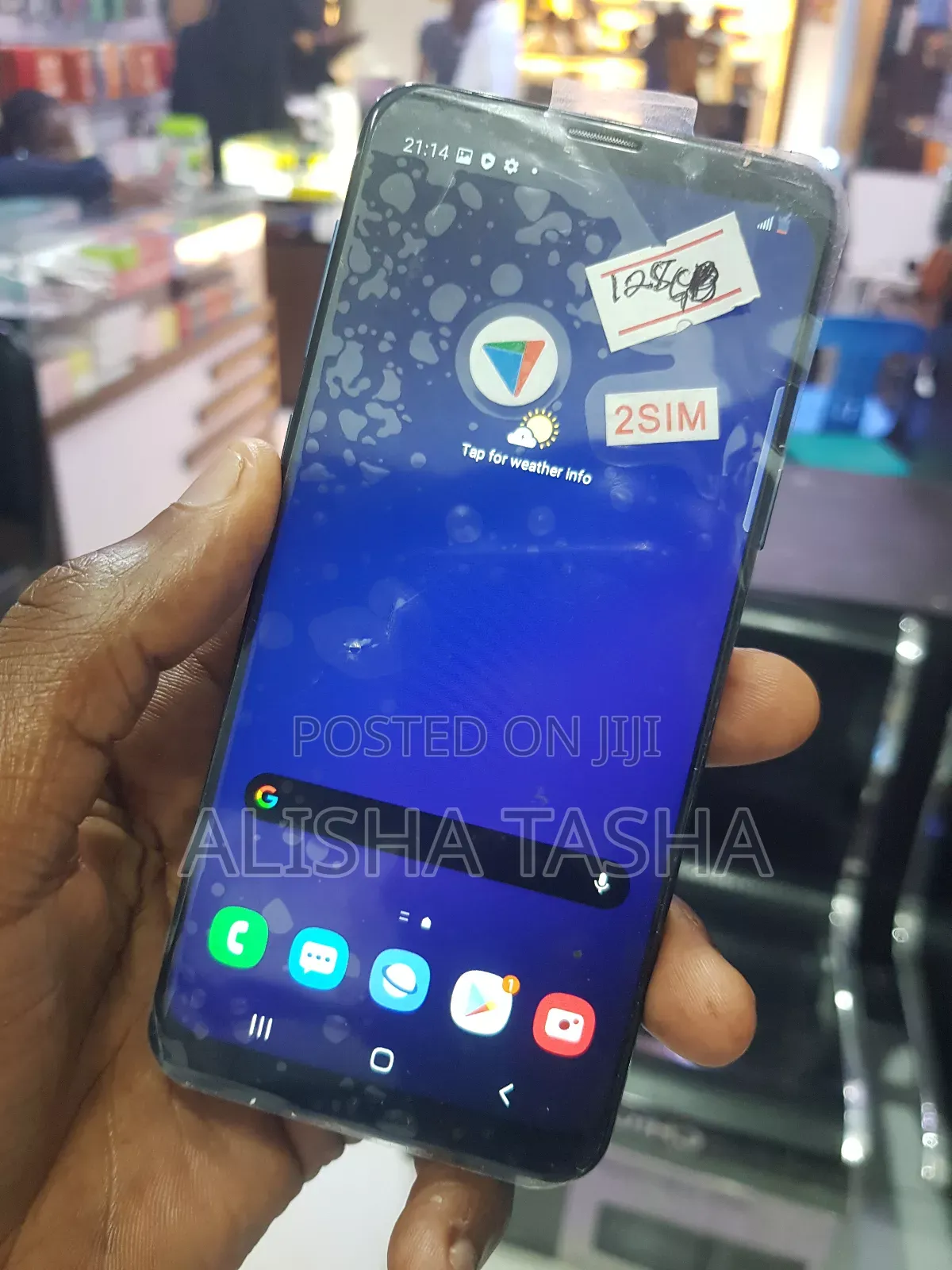 New Samsung Galaxy S9 64 GB Blue
