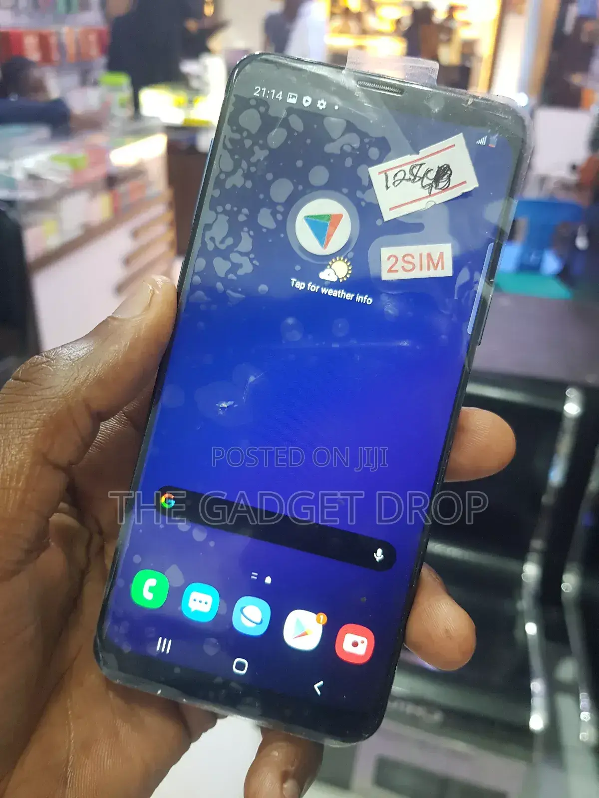 New Samsung Galaxy S9 64 GB Blue
