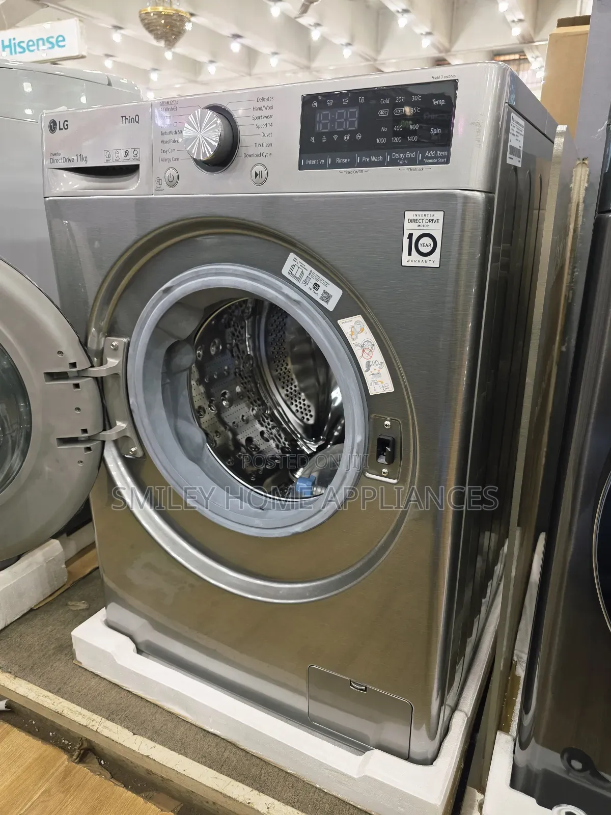 20% Discount Sales on Lg 11kgs Direct Drive Washing Machine
