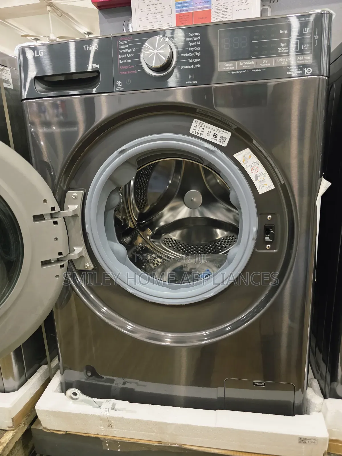 20% Discount Sales on Lg 12kgs Washer Dryer Washing Machine