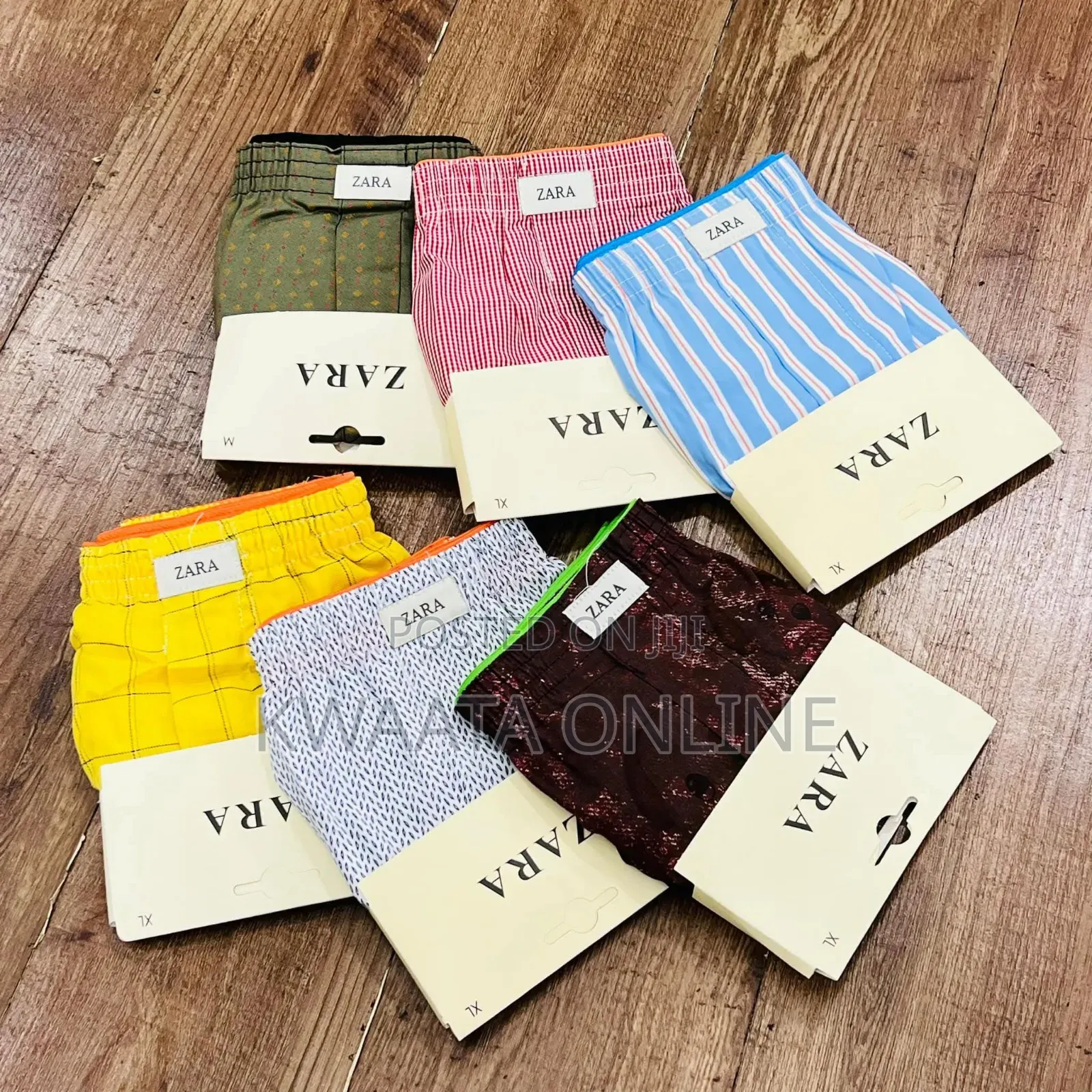1 Piece Pack Zara Lose Boxer Premium Cotton Shorts