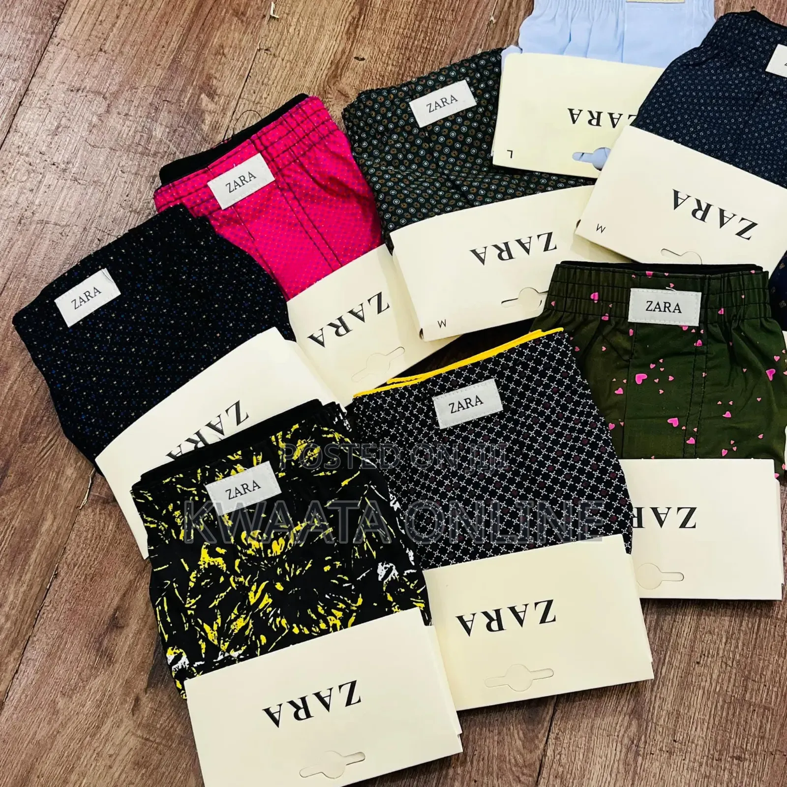 1 Piece Pack Zara Lose Boxer Premium Cotton Shorts