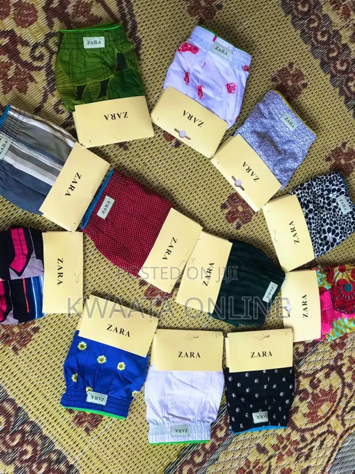 1 Piece Pack Zara Lose Boxer Premium Cotton Shorts