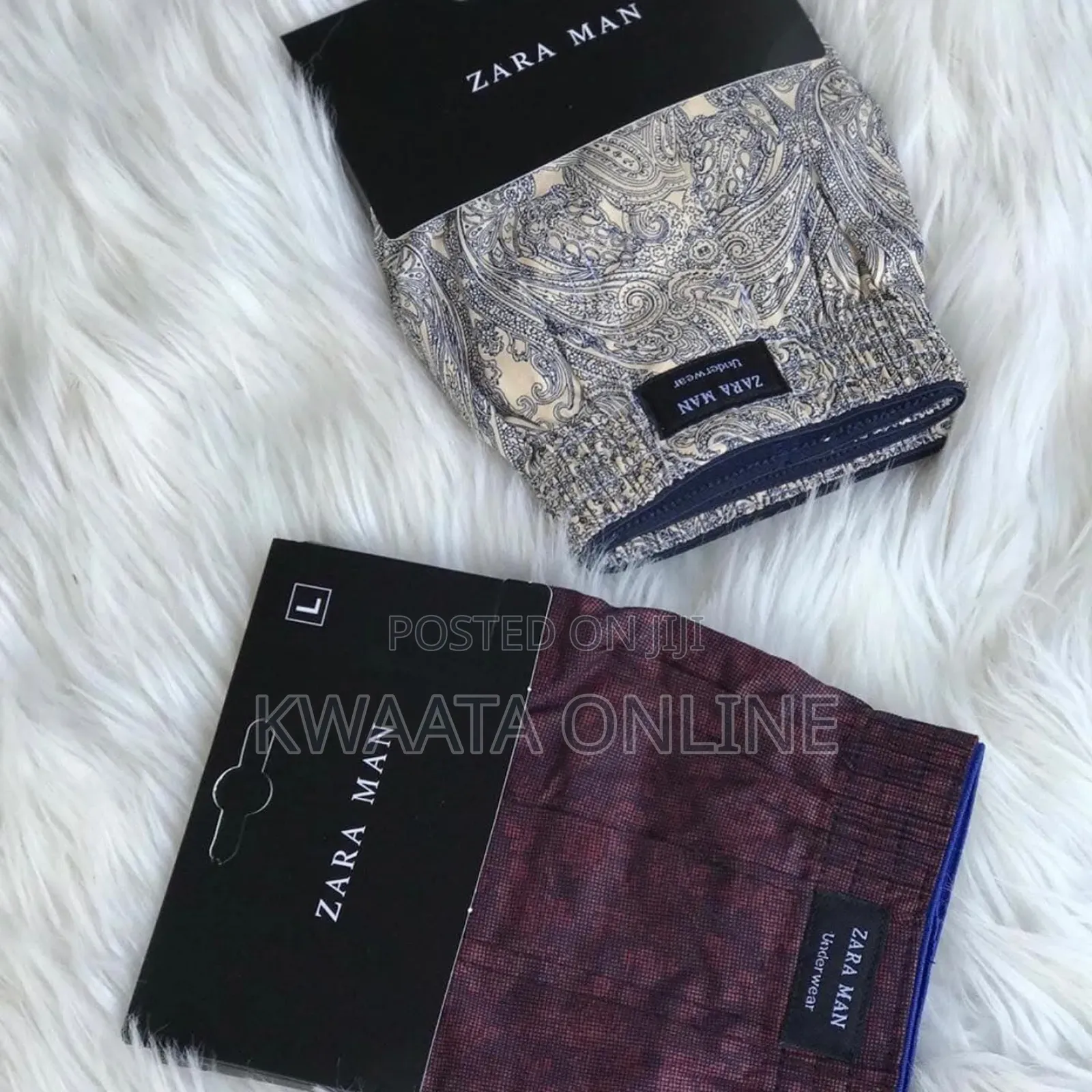 1 Piece Pack Zara Lose Boxer Premium Cotton Shorts