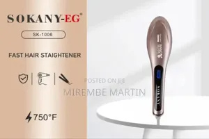 Ryer Sk-1006 Sokany Gold Hair Dryer Brush