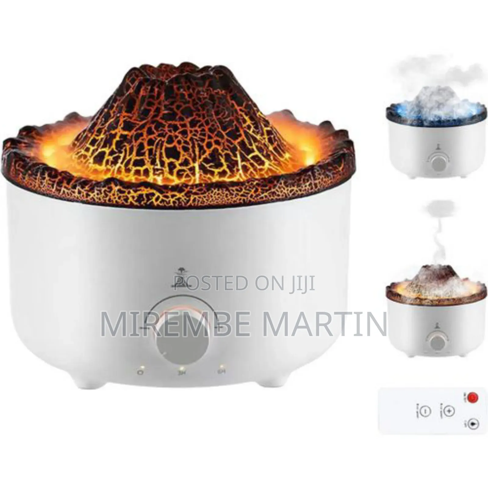 Sonifer , 560ml Water Tank Volcano Flame Diffuser,