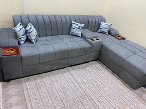 Photo - High Density 6 Seater L Sofa With a Cabin