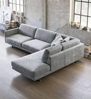 Photo - 6 Seater Luxury Sleeper Sofa in Gray
