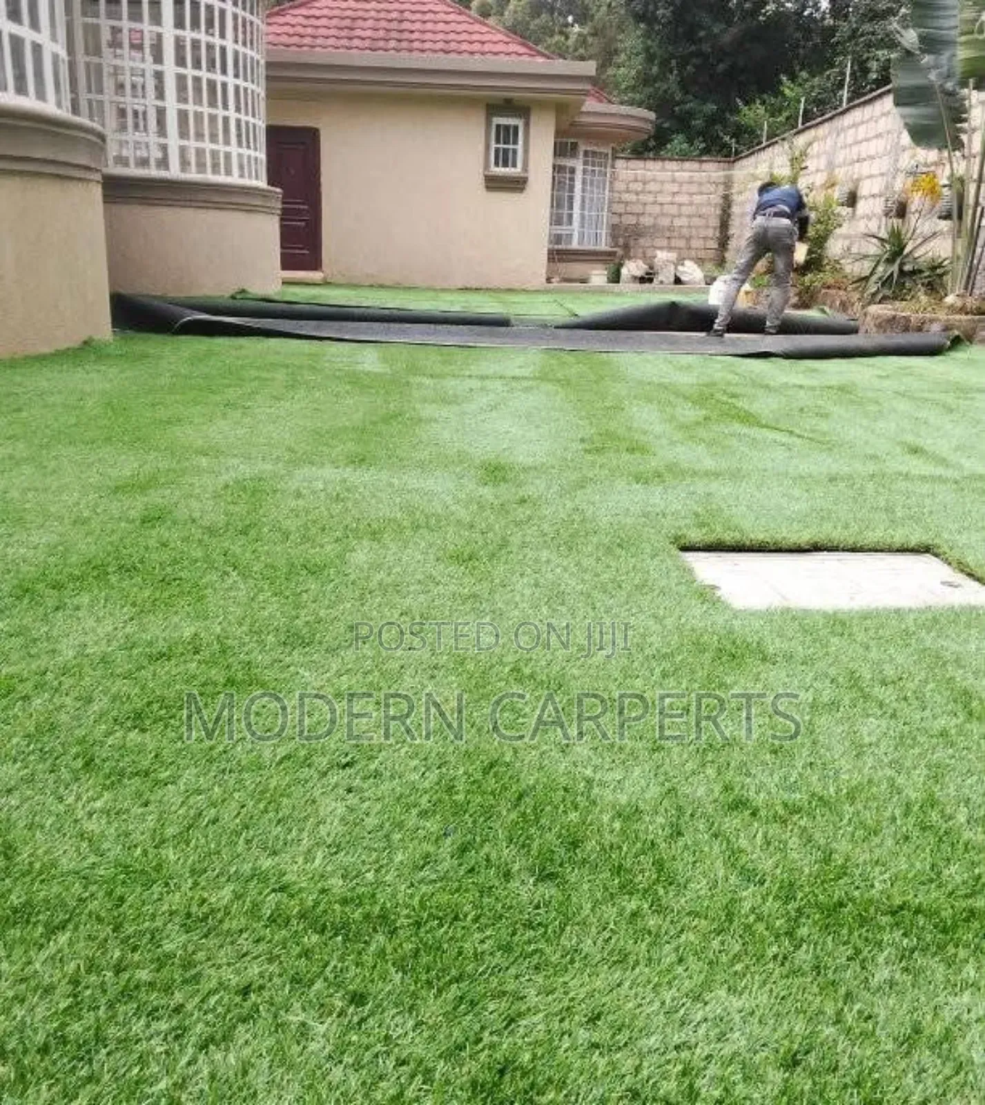 Smart Artificial Turf for Compound