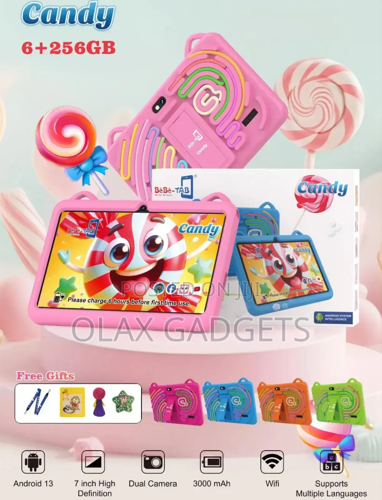 New Bebe Candy 256 GB Pink