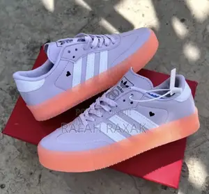 Women’S Purple/Pink Adidas Samba Sneakers