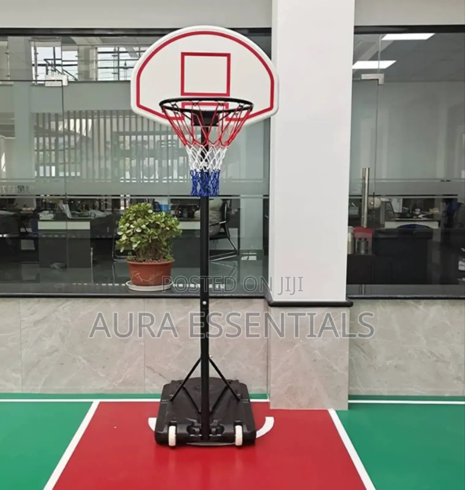 Portable Basketball Hoop System
