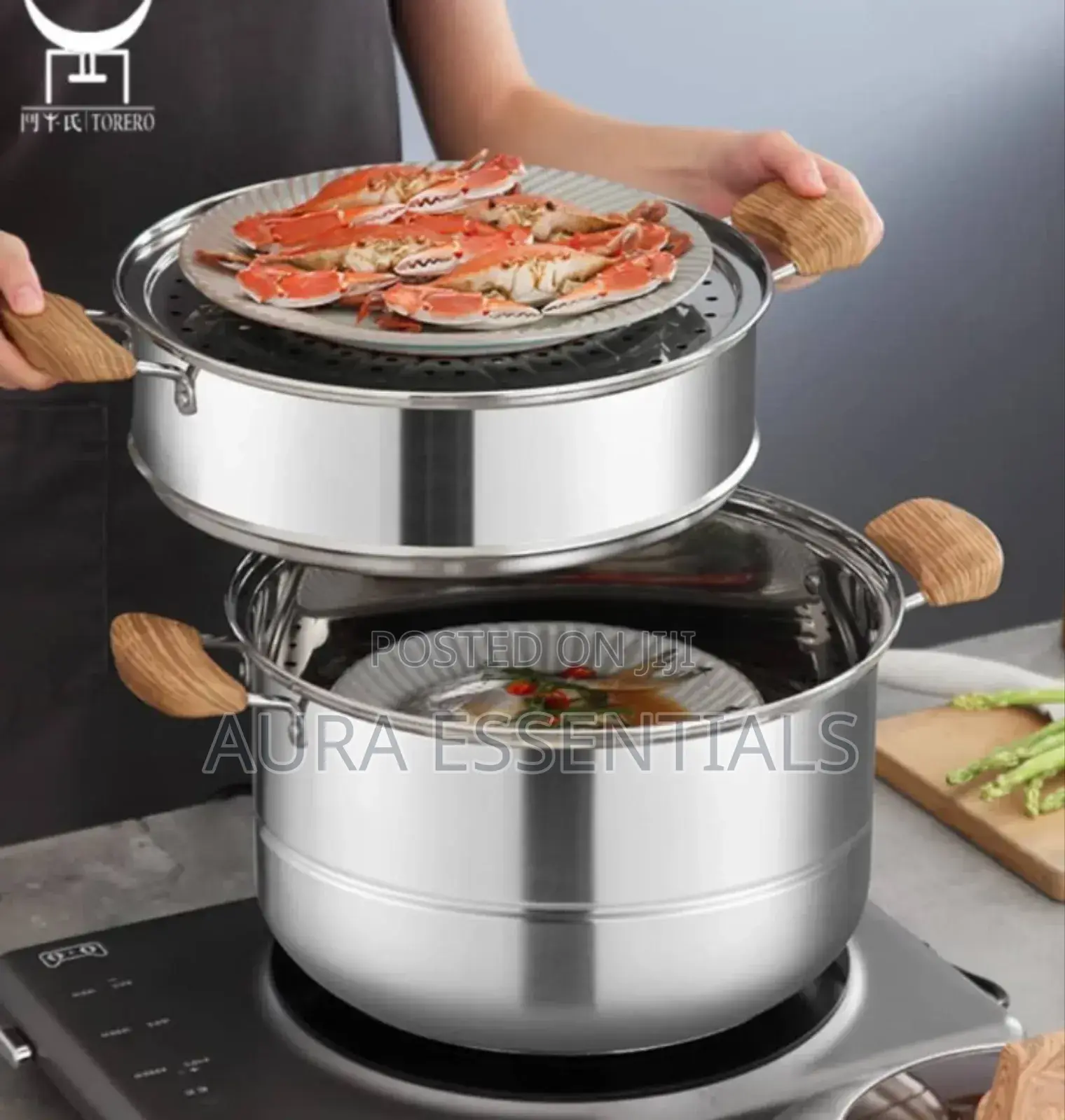 3layers Stainless Stainless Food Grade Steamer