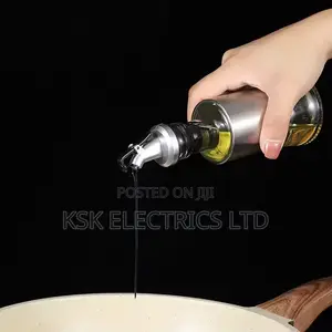 205ml 355ml 505ml Glass Oil Pot Leak Proof Oil Glass Bottle