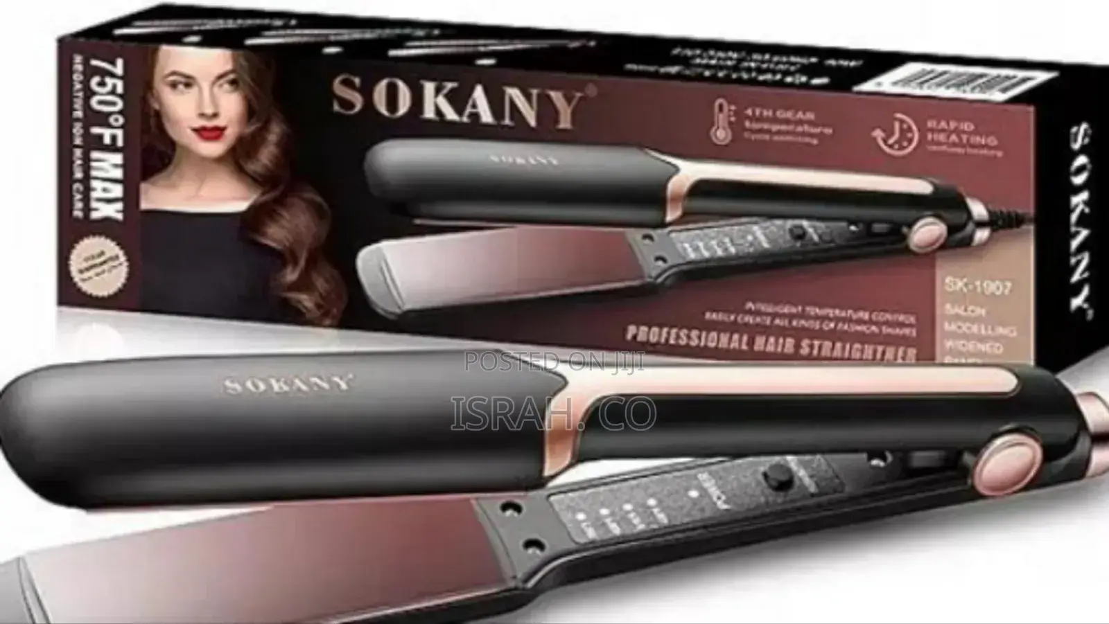 Sokany Professional Hair Straightener