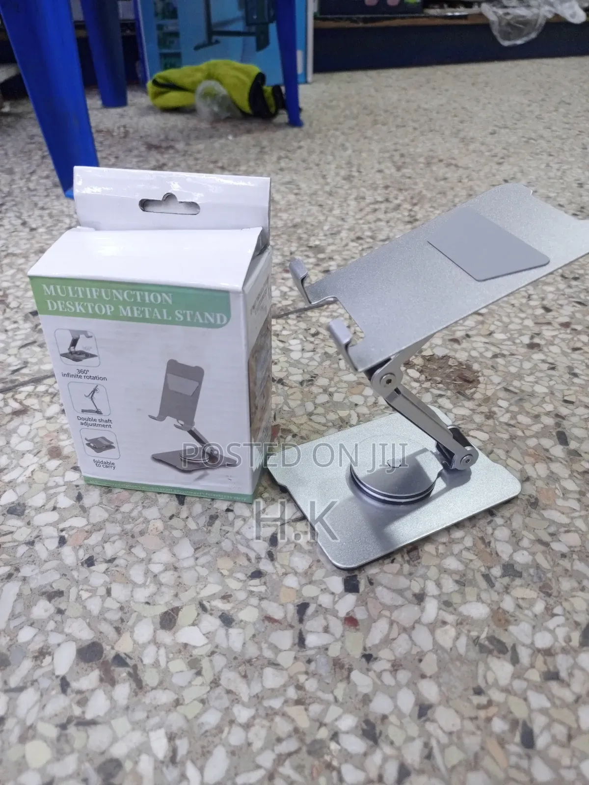 Multifunction Desktop Metal Stand