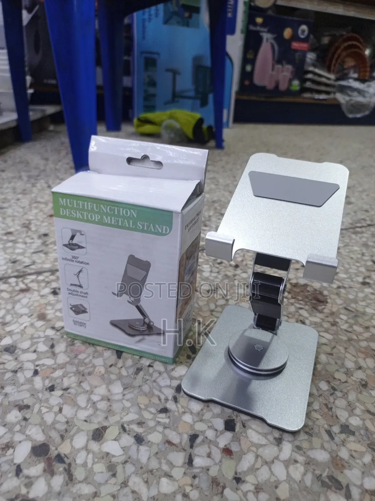 Multifunction Desktop Metal Stand