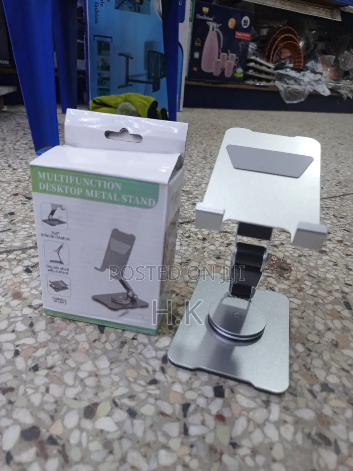 Multifunction Desktop Metal Stand