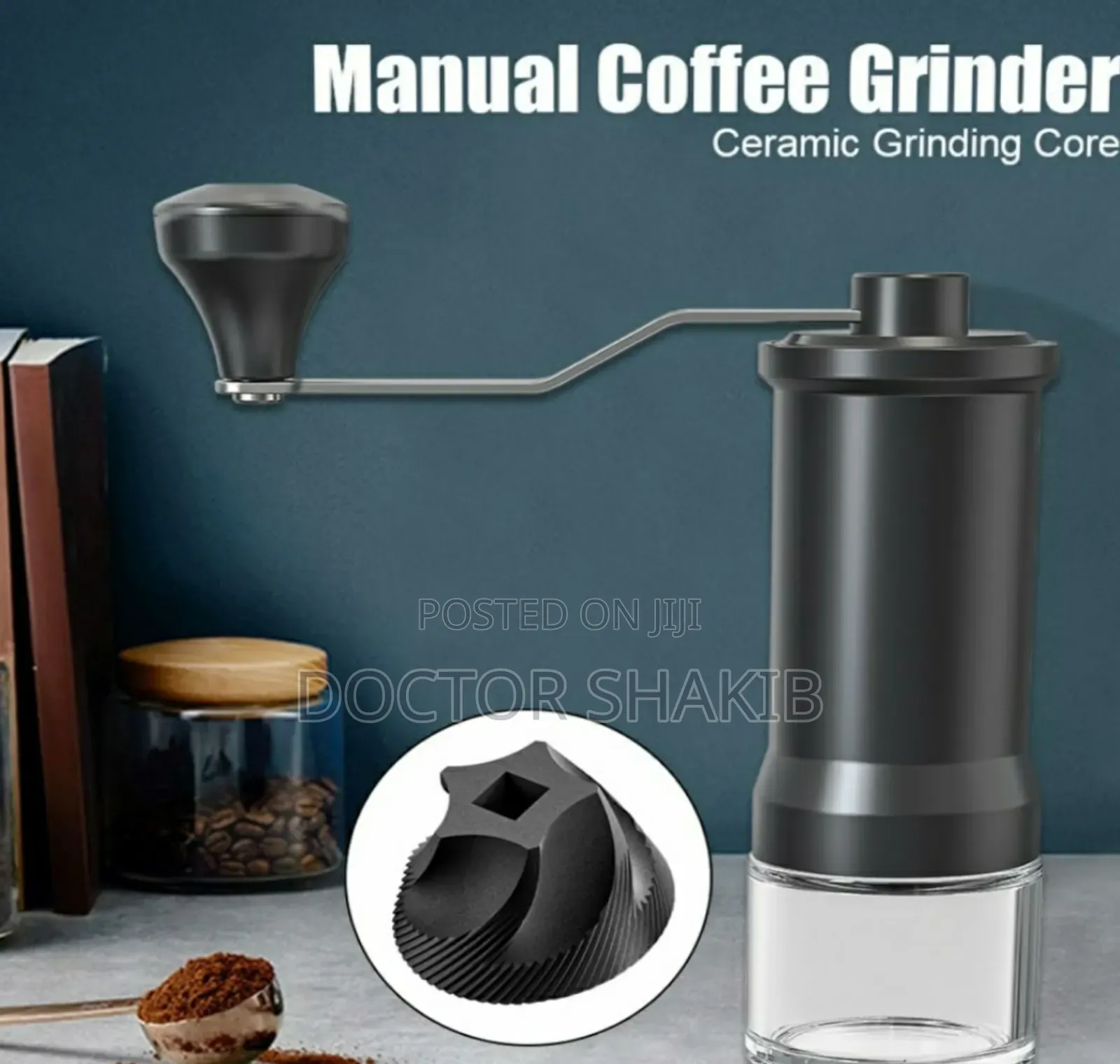 Brand New Clisted Manual Coffee Bean Grinder