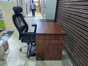 Used Office Desk and Office Chair