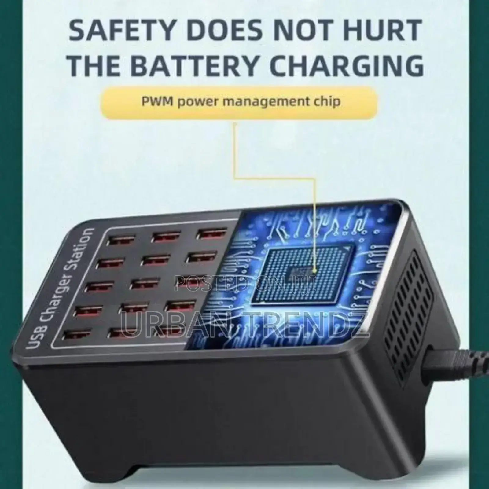 30 Port Usb Charging Station, 150w